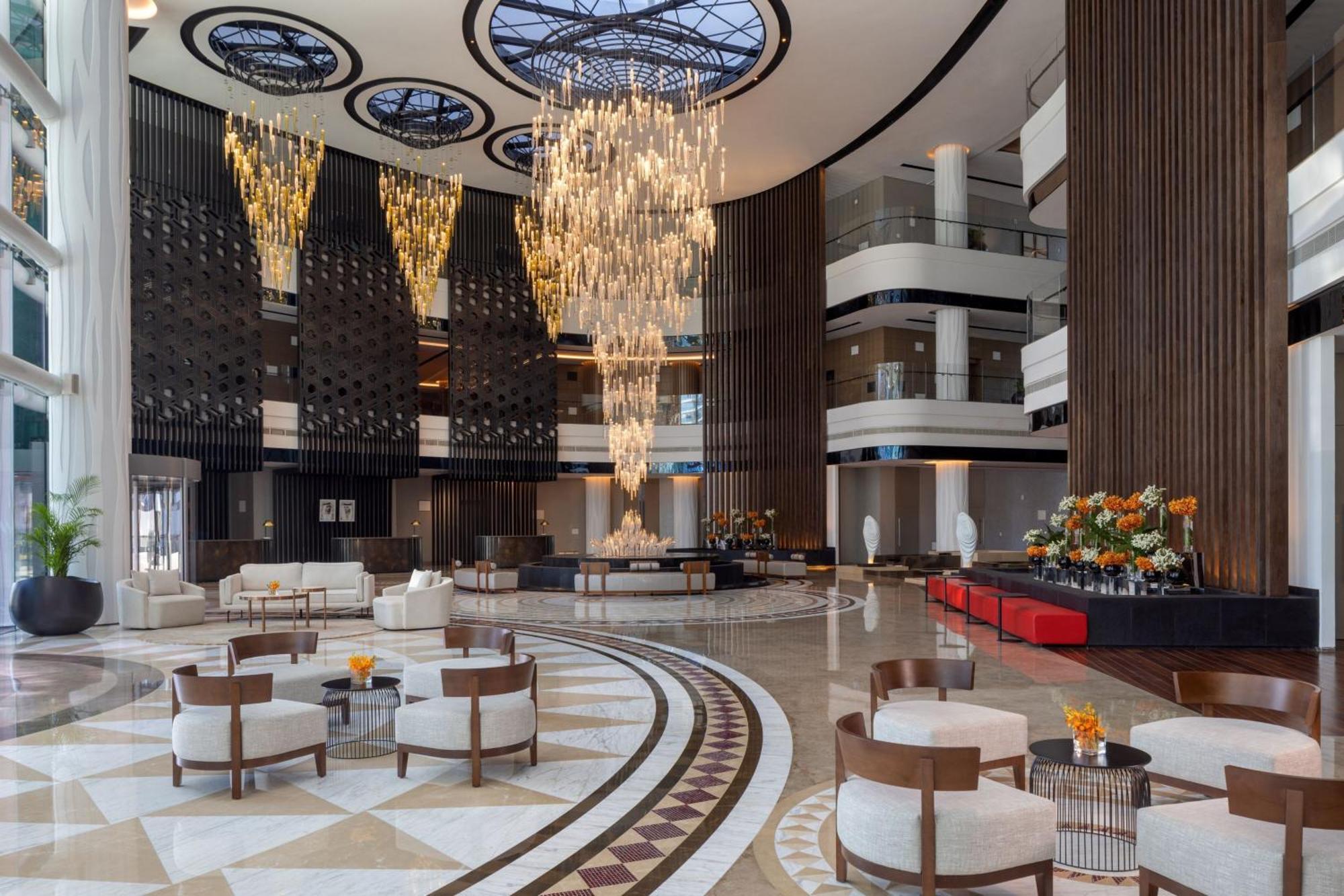 ホテル Marriott Marquis ドバイ エクステリア 写真