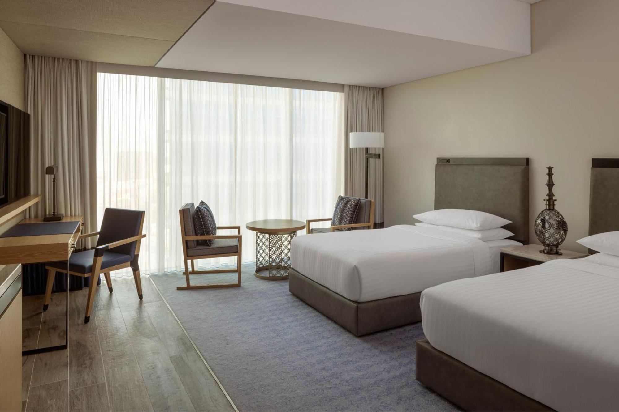 ホテル Marriott Marquis ドバイ エクステリア 写真
